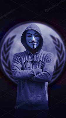 gambar anonymous hacker