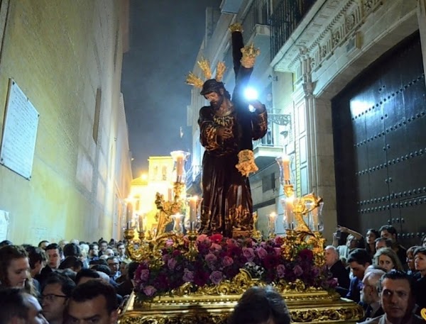 Horario e Itinerario del Vía Crucis del Señor de la Salud de la Candelaria. Sevilla este 18 de Febrero 2022