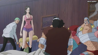 ワンピースアニメ ドレスローザ編 739話 ゾロ ロビン フランキー | ONE PIECE Episode 739