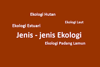 Jenis - jenis Ekologi