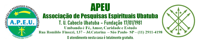 APEU - ASSOCIAÇÃO DE PESQUISAS ESPIRITUAIS UBATUBA