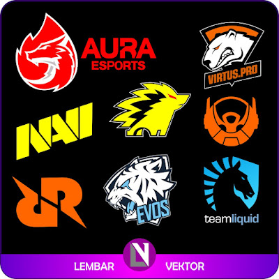 Kumpulan Vector Logo Tim eSport