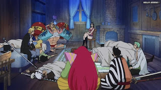 ワンピースアニメ ドレスローザ編 737話 キュロスの家 | ONE PIECE Episode 737