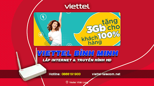 Cửa hàng Viettel Bình Minh Vinh long