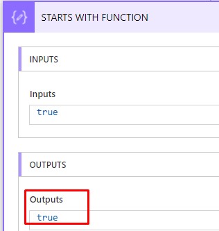 Power Automate Functions - STARTS WITH or ENDS WITH Function