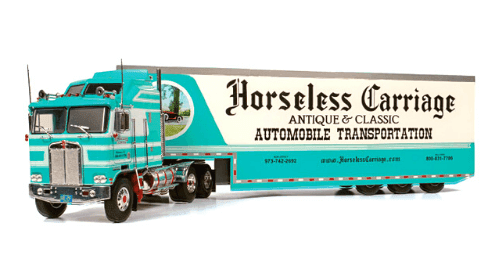 Kenworth K100 Aerodyne 1:43 horseless carriage, camiones 1/43, camiones americanos 1:43, coleccion camiones americanos 1:43, camiones americanos 1/43 altaya españa