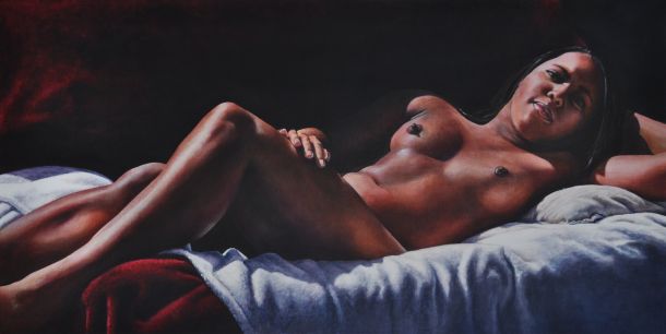 Victoria Selbach pinturas mulheres nuas reais