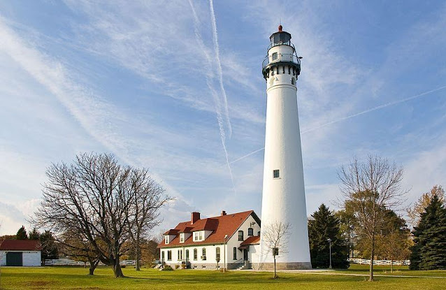 Image of Wind Point Lighthouse in Wisconsin