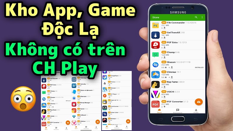 Kho Tổng Hợp Apps và Game Độc Lạ Chưa Từng Có Trên CH Play