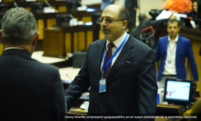 Henry Kronfle es elegido como presidente de la Asamblea Nacional