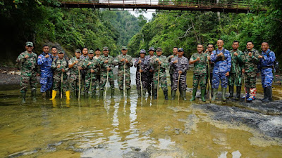 Tapak Tilas Ziarah Ke Makam Cut Mutia, TNI-Polri Gelar Pembersihan Dan Doa Bersama