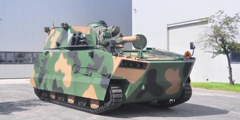 Новий варіант самохідного міномета M120G Rak