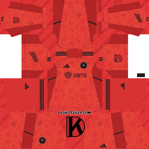 Inter Miami FC Kits 2022 (MLS Soccer) - Dream League Soccer Kits 2019 (Goalkeeper Away)