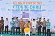 Dandim 0117/Aceh Tamiang Bersama Forkopimda Menghadiri Grand Opening Bank BSI