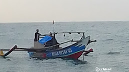 Nelayan Hilang Tersambar Petir di Laut Muara Cikaso Sukabumi