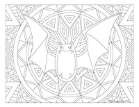 Mandalas de pokemon para colorear