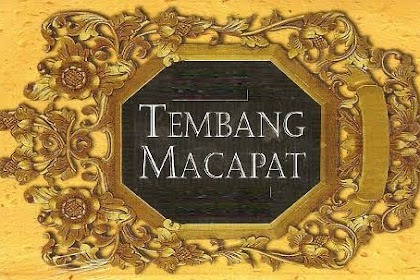 Pengertian tembang macapat dalam bahasa jawa