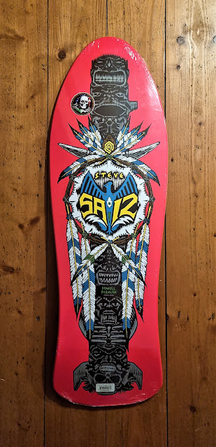 Steve Saiz // Powell-Peralta / "Totem" - pink - 10" x 30.81