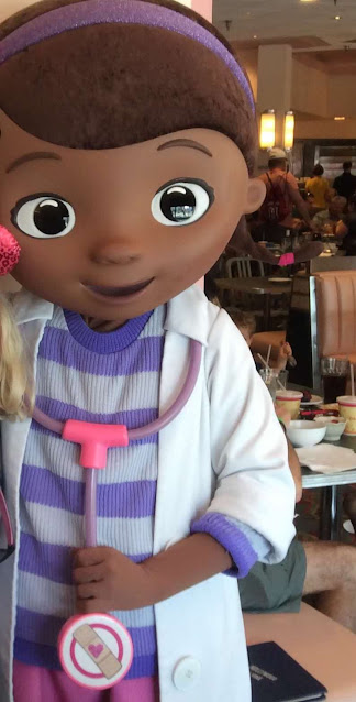 Doc McStuffins Character at Hollywood and Vine Disney's Hollywood Studios Walt Disney World