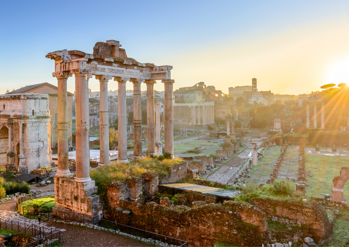 The Lovely Places of Italy, Rome, roman forum