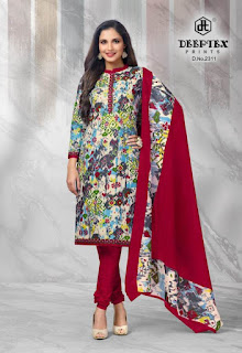 Deeptex Chief Guest vol 23 Churidar Cotton Dress Material