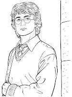 printable Harry Potter coloring pages