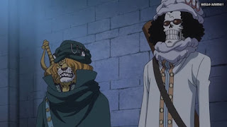 ワンピースアニメ WCI編 812話 ペドロ PEDRO ブルック BROOK | ONE PIECE Episode 812