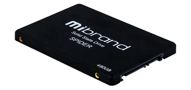 Mibrand Spider is a half-terabyte SSD drive