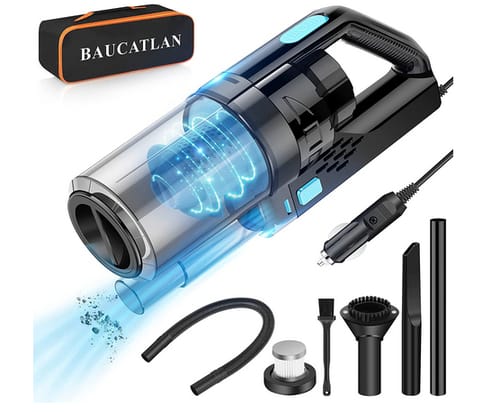 Baucatlan Powerful Suction Portable Car Vacuum Cleaner