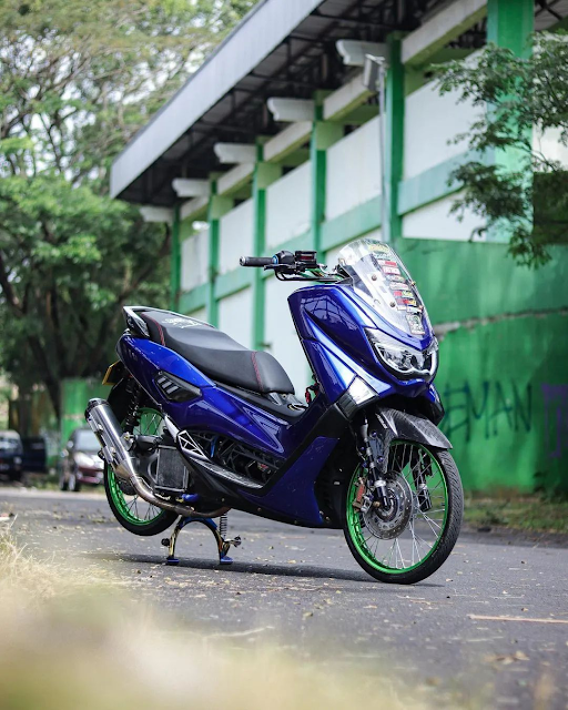 modifikasi nmax biru 2021 style thailook