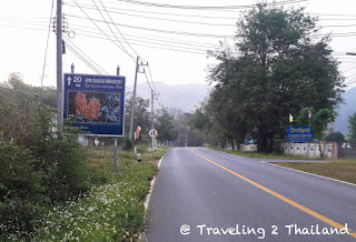 Ban Mon along Route 1256 in Nan province, North Thailand Traveling in Thailand