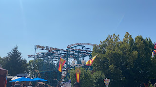 Wild Mouse Dorney Park Roller Coaster With Grand Carnivale Decorations