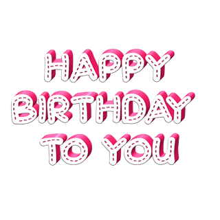 happy birthday to you png text happy birthday to you png text