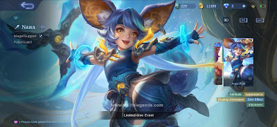 Nana Aqua Pure Collector Skin