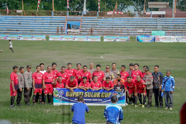 Pertandingan Persahabatan Antar Forkopimda Kab. Solok