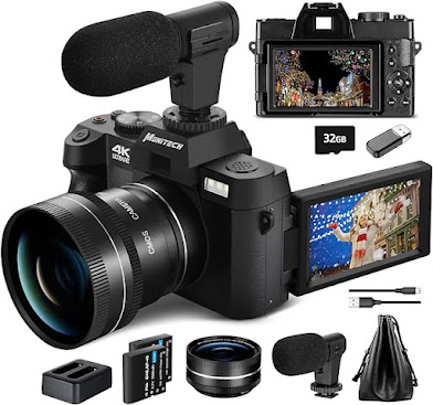 Mo Digital Cameras for Photography & 4K Video, 48 MP Vlogging Camera