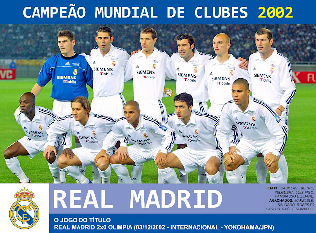 Real Madrid chega ao 8ª título do Mundial de Clubes; os maiores campeões -  Placar - O futebol sem barreiras para você