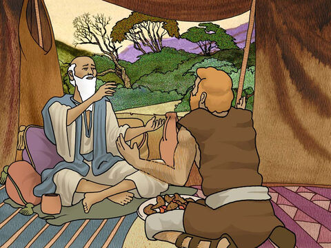 Jacob Takes Esau's Blessing