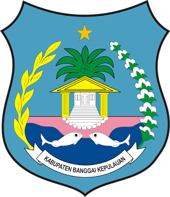 Logo / Lambang Kabupaten Banggai Kepulauan - Latar (Background) Putih & Transparent (PNG)