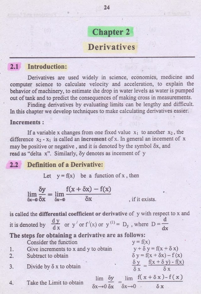 Exercise 2.1 Solved - Chapter 2 - DAE Mathematics 2nd Year | Math 223