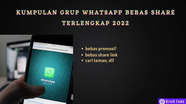 Kumpulan Grup Whatsapp bebas Share Terlengkap 2022