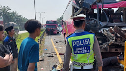 4 Bus Pariwisata yang Alami Kecelakaan Beruntun di Tol Merak KM 69, Sebabkan 1 Orang Meningal Dunia