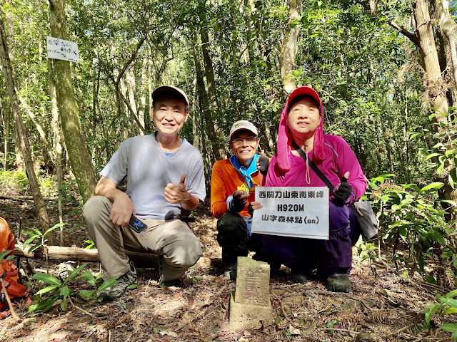 西關刀山東南東峰