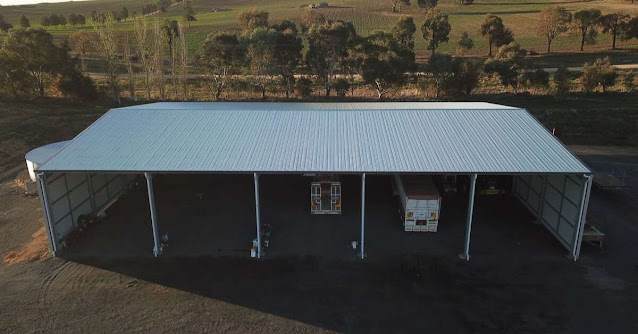 farm machinery sheds