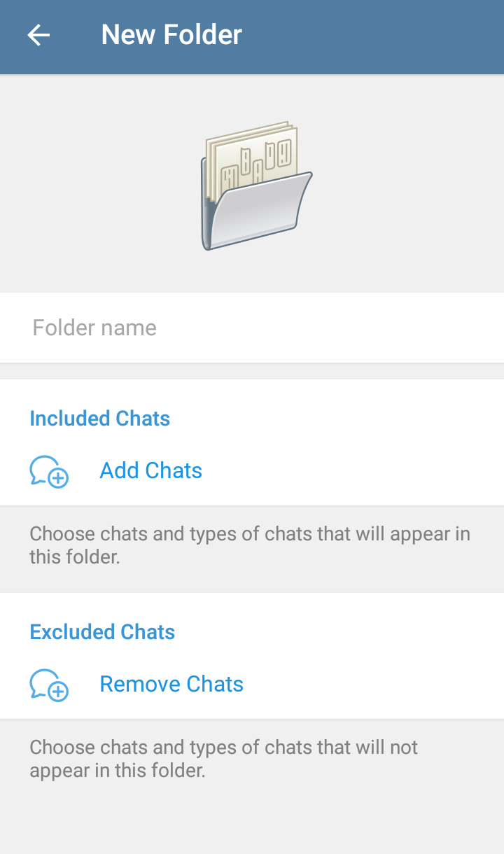 Add Folders In Telegram Chats (theAShubStore)
