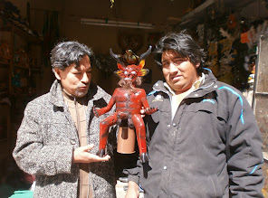 Víctor  Montoya, el Tío y el artista de El Alto