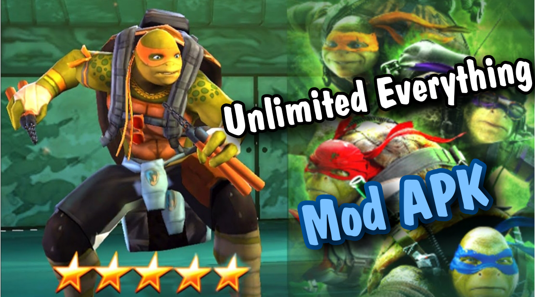 Teenage Mutant Ninja Turtles:  Legends MOD APK Unlimited Everything, mod, mod apk, mod skin, mod hack, apk mod hack, game mod apk, game mod, minecraft mod apk