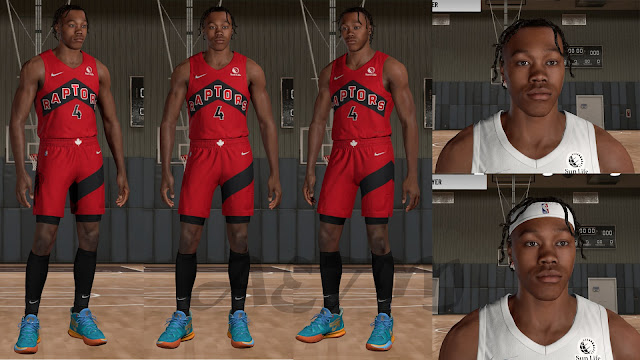 NBA 2K22 Scottie Barnes Cyberface update, Hair and Body Model