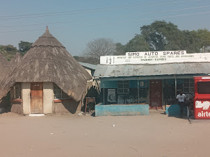 Bus journey from Livingstone to Katima Mulilo.