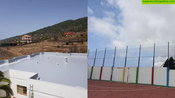 El Ayuntamiento de Tijarafe realiza mejoras en las instalaciones de su colegio público